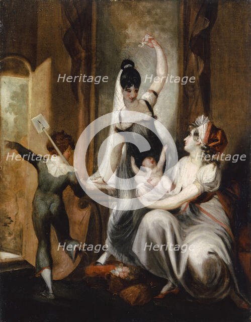 A Mother with her Family in the Country, 1806-1807. Creator: Füssli (Fuseli), Johann Heinrich (1741-1825).