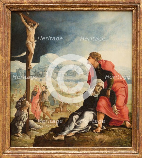 The Crucifixion, c1530. Creator: Maerten van Heemskerck.