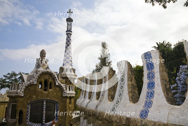 Park Guell, Barcelona, Spain, 2007. Artist: Samuel Magal