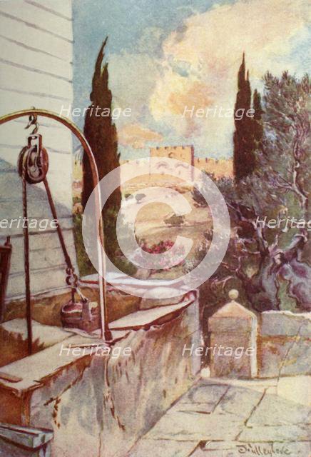 'The Golden or Beautiful Gate from the Garden of Gethsemane', 1902. Creator: John Fulleylove.