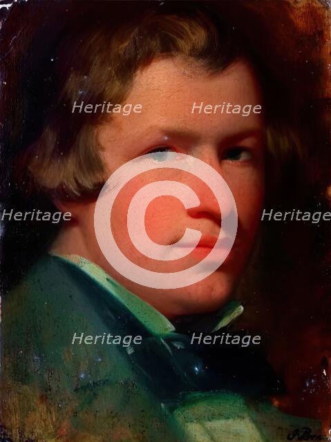 John Burr, Self Portrait. Creator: John Burr.