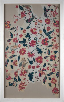 Bed Cover or Wall Hanging, India, 17th century. Creator: Unknown.