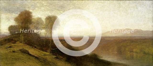 Kanawha River Valley, ca. 1888-1890. Creator: Samuel Colman.