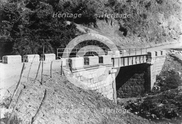 Puerto Rico Roads, Bridges, And Road Construction, 1912. Creator: Harris & Ewing.