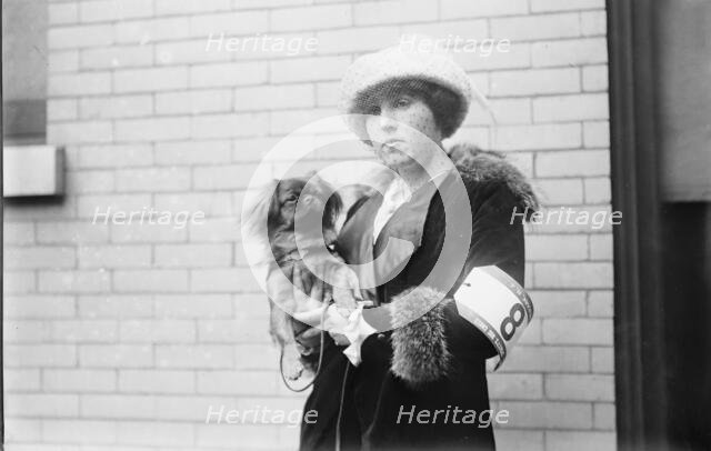 Helen B. Rich & "Chinese Gordon", between c1910 and c1915. Creator: Bain News Service.