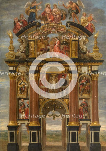 Triumphal Arch of King Philip IV of Spain. Creator: Theodoor van Thulden.