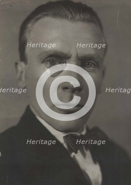 Portrait of the author Mikhail Bulgakov (1891-1940), Early 1920s.