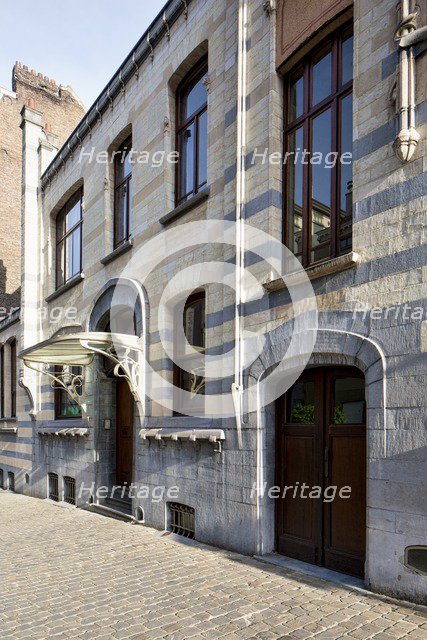 Le Jardin d'Enfants, Brussels, Belgium, (1897), c2014-2017. Artist: Alan John Ainsworth.