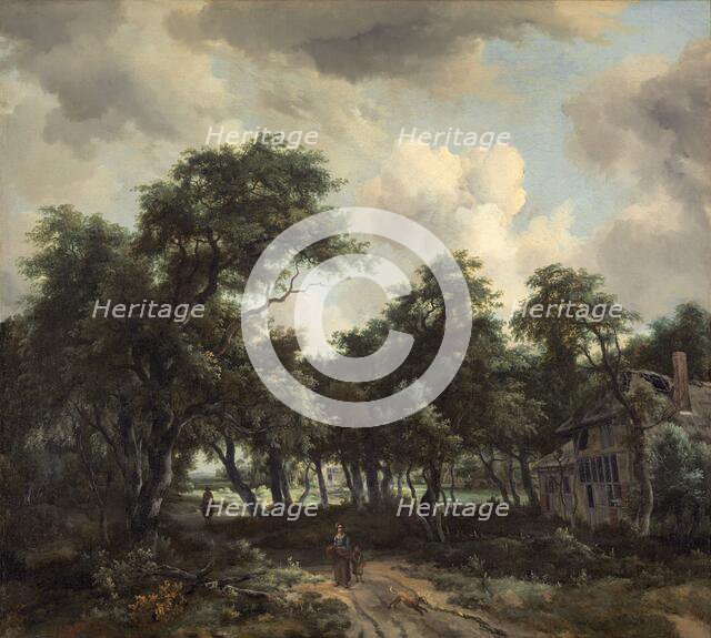 Hut among Trees, c. 1664. Creator: Meindert Hobbema.