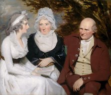 John Johnstone, Betty Johnstone, and Miss Wedderburn, c. 1790/1795. Creator: Henry Raeburn.