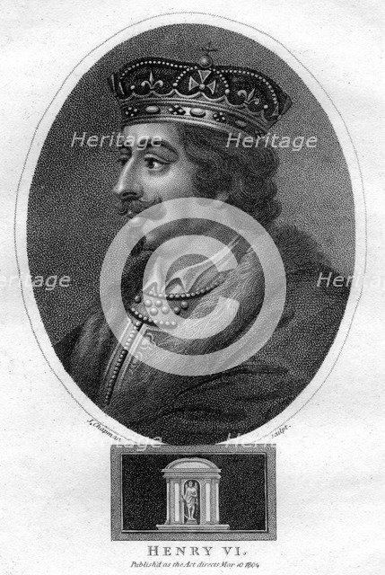 Henry VI of England, (1804). Artist: Unknown