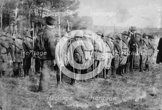 Training German boys for army, between 1914 and c1915. Creator: Bain News Service.