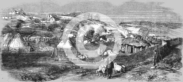 'View of a Tartar Village', 1854. Creator: Unknown.