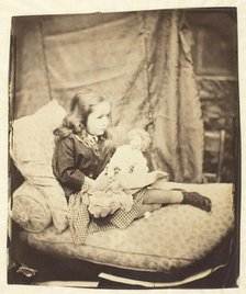 Margaret Frances Langton Clarke, September 1864. Creator: Lewis Carroll.