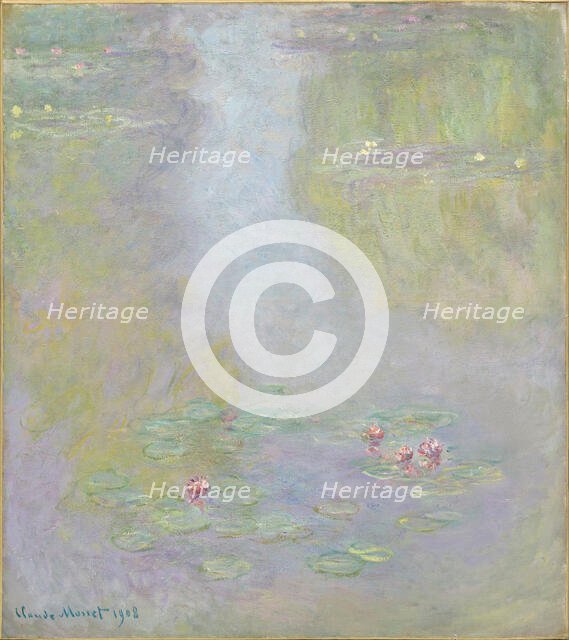 Water Lilies, 1908. Creator: Monet, Claude (1840-1926).