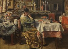 The Meal, 1885. Creator: Henri Jean Augustin de Braekeleer.