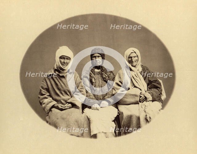 A Group of Blind Invalid Convicts at the Aleksandrovsk Poorhouse, 1891. Creator: Aleksei Kuznetsov.