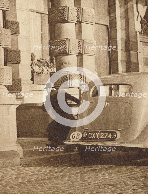 'Hurrying Home - The Duke of York-December 4th', 1936 (1937). Artist: Unknown.