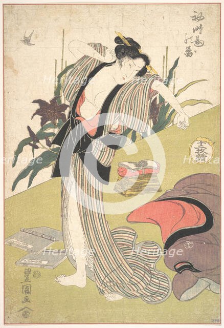The First Visit of the Cuckoo. Creator: Utagawa Toyokuni I.