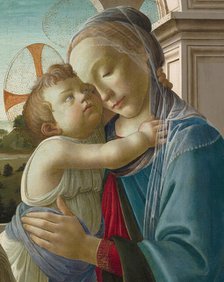 Virgin and Child with an Angel, 1475/85. Creator: Sandro Botticelli.