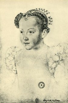Marguerite de Valois, 1557, (1943).  Creator: Francois Clouet.