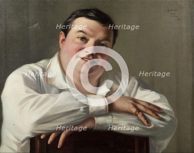 Portrait of the opera singer Enrico Caruso (1873-1921).