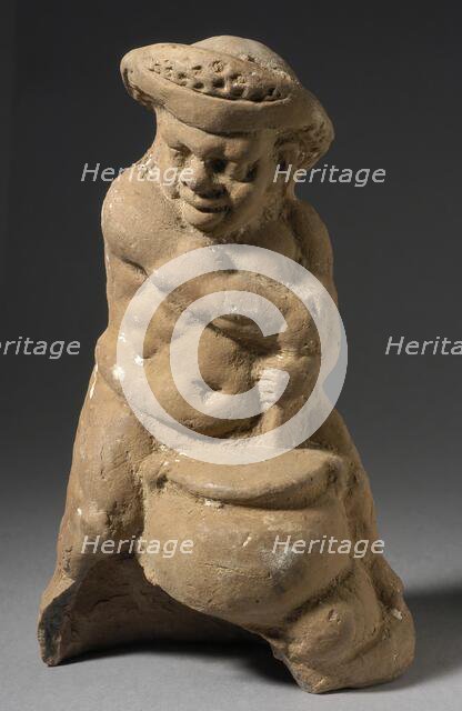 Figure Stirring a Cauldron, 305 BCE-641 CE. Creator: Unknown.