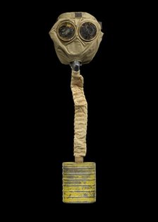 Small box respirator, 1917-1918. Creator: Unknown.