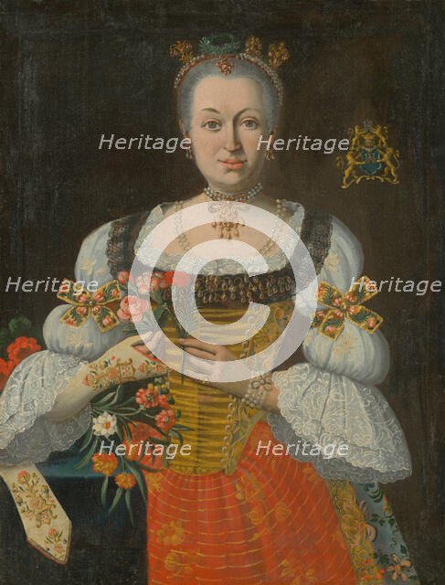 Johanna Zuzana Horváth-Stanithová, c1750. Creator: Ján Gottlieb Kramer.