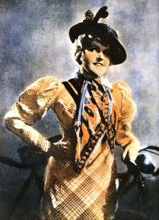 Betty Balfour, English silent screen actress, 1934-1935. Artist: Unknown