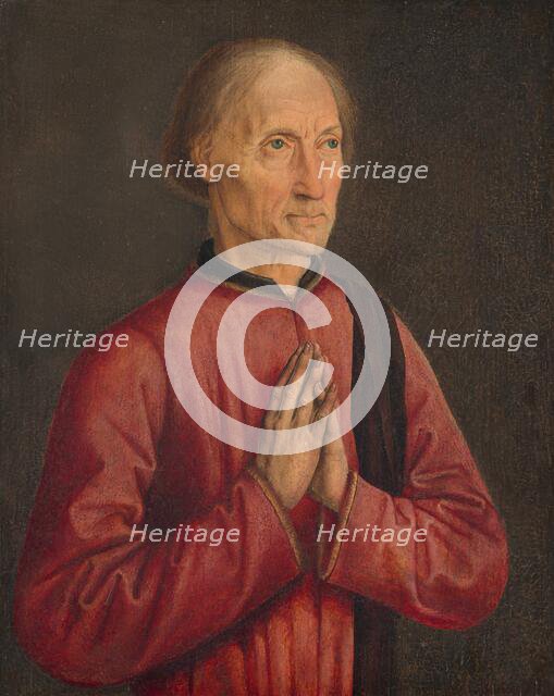 Portrait of a Donor, c. 1470/1475. Creator: Anon.