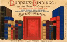 Durrad’s Book Bindings, 19th century. Artist: Unknown