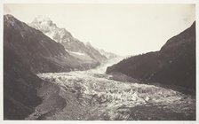 Savoie 48. Aiguille et glacier d’Argentières (Savoy 48. The Needle and the Argentières Glacier), c.  Creator: Auguste-Rosalie Bisson.