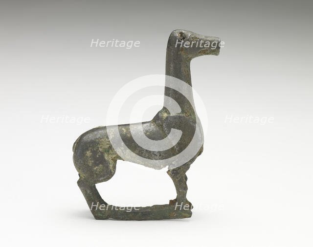 A standing deer, Han dynasty, 206 BCE-220 CE. Creator: Unknown.