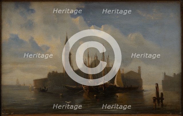 View of Venice, 1850.