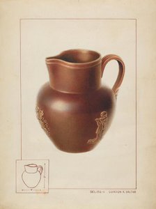 Pitcher, c. 1937. Creator: Gordon Saltar.