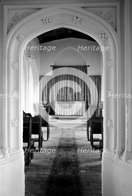 The Lady Chapel in Holy Trinity Church, Long Melford, Suffolk, c1965-c1969.  Artist: Laurence Goldman