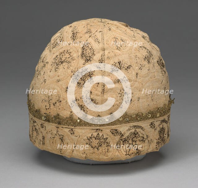 Cap, England, 16th century. Creator: Unknown.