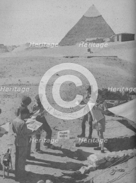 'Serving in the Middle East', 1945. Artist: Unknown.