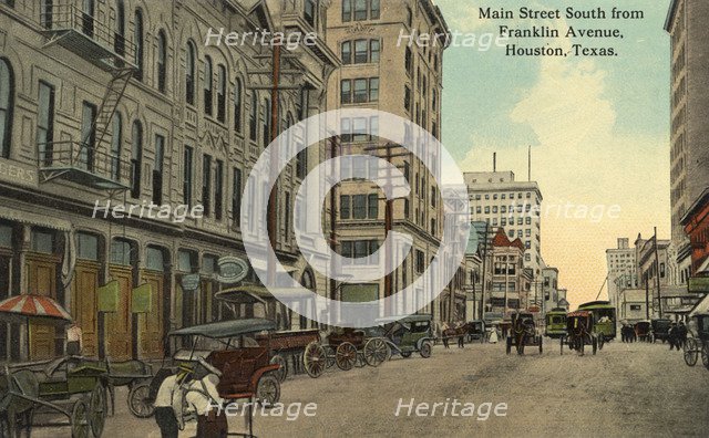 View From Queen Anne Hill, Mt. Rainier in the Distance, Houston, Texas, 1942. Artist: Unknown