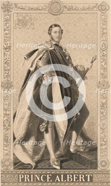 'Prince Albert', 1886. Artist: G Levy.