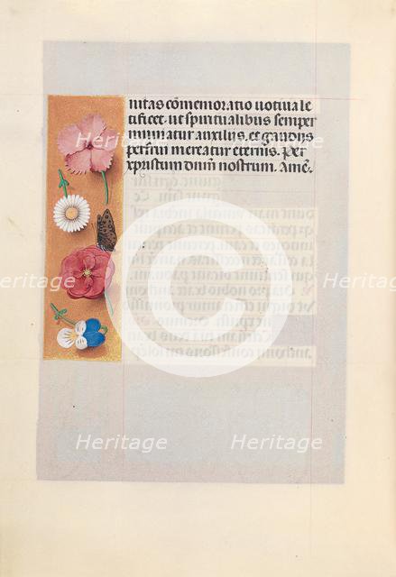 Hours of Queen Isabella the Catholic, Queen of Spain: Fol. 188v, c. 1500. Creator: Master of the First Prayerbook of Maximillian (Flemish, c. 1444-1519); Associates, and.