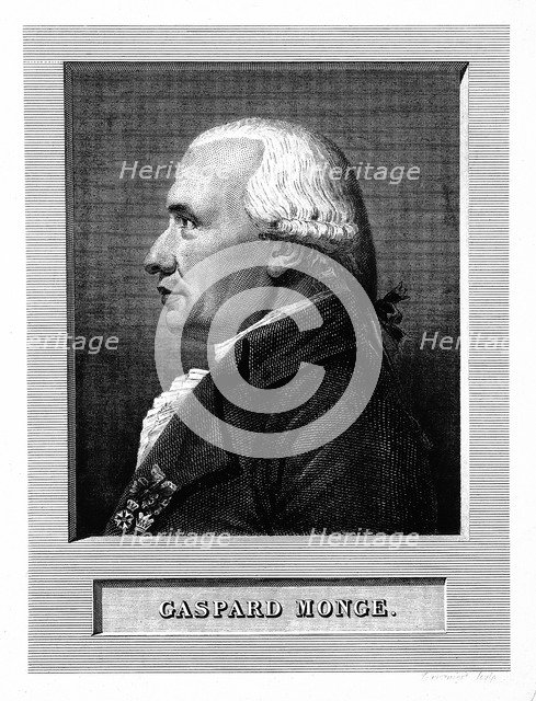 Gaspard Monge, Comte de Péluse (1746-1818), .