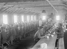 Fort Myer Officers Training Camp - Mess, 1917. Creator: Harris & Ewing.