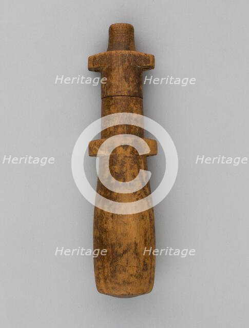 Powder Charge Case of a Musketeer's Bandolier, Europe, late 16th/mid-17th century. Creator: Unknown.