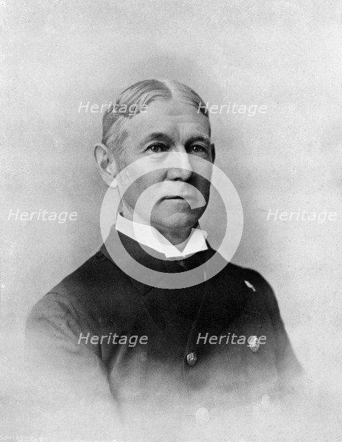 Rear-Admiral Compton Domvile, British naval officer, 1896. Artist: R Ellis