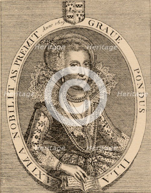 Arabella Stuart (1575-1615), English Renaissance noblewoman, 1889. Creator: Unknown.