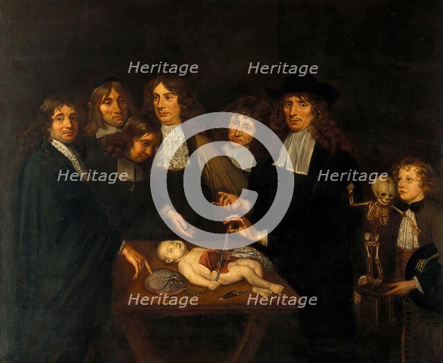 The anatomy of Dr Frederick Ruysch, 1909-1910. Creator: Jan van Neck.