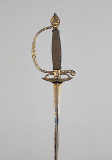 Smallsword, Paris, 1770/80. Creator: Aubry Le Jeune.