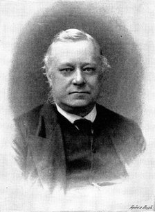 The late Sir J. R. Seeley, Regius Professor of Modern History at the University of Cambridge, 1895.  Creator: Andre & Sleigh.